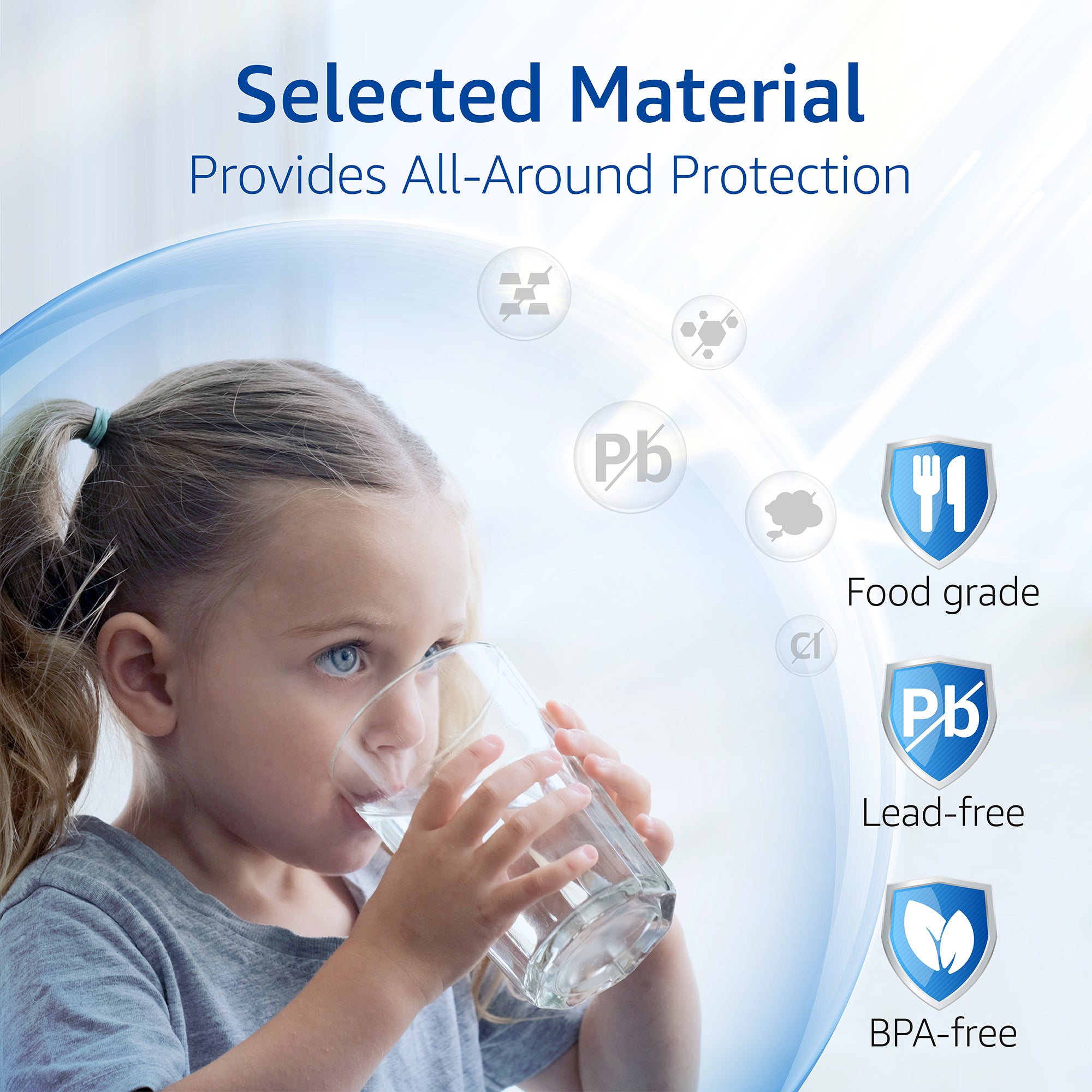 Waterspecialist UKF8001 Water Filter, Replacement for EveryDrop Filter 4, Whirlpool EDR4RXD1, 4396395, Wrx735sdbm00, Mfi2570fez Msd2651heb, Krfc300ess01, 469006, Pack of 3